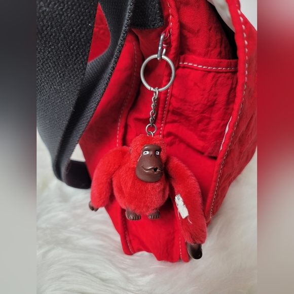 Kipling Red Crossbody Bag - Picture 5 of 11